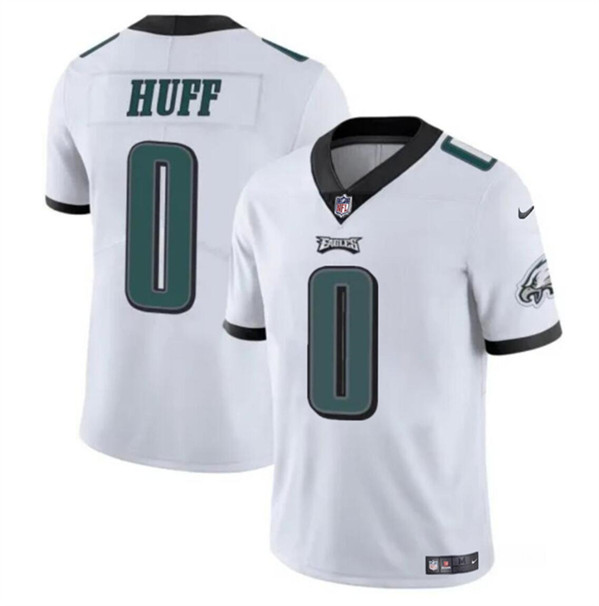 Men's Philadelphia Eagles #0 Bryce Huff White Vapor Untouchable Limited Football Stitched Jersey